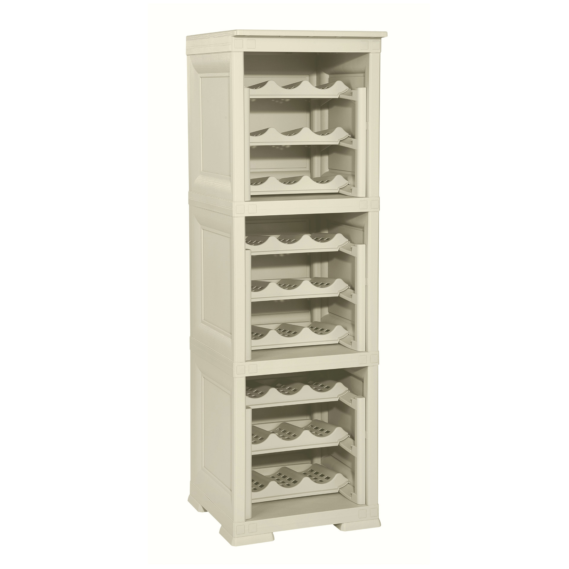Omnimodus Wine Rack Shelving Unit For 27 Bottles Tontarelli Shop