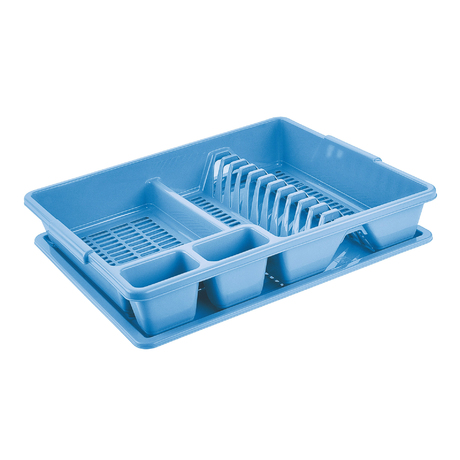 LARGE DISH DRAINER WITH DRIP TRAY