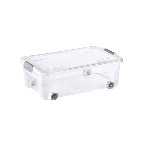 COMBI BOX WITH WHEELS AND LID WITH HANDLES<br/>29,5 L
