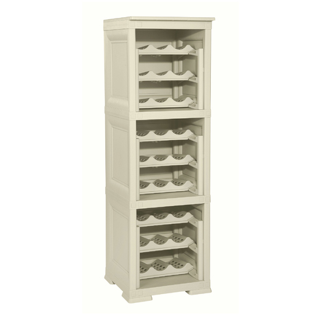 OMNIMODUS WINE RACK SHELVING UNIT FOR 27 BOTTLES