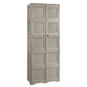 OMNIMODUS CUPBOARD - 5 MODULES WITH 6 SOLID DOORS AND 4 WOVEN LATTICE-STYLE DOORS - 5