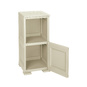 OMNIMODUS FURNITURE UNIT - 1 MODULE WITH WOOD-FINISH DOOR AND 1 SHELVING MODULE - 1