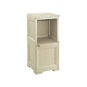 OMNIMODUS FURNITURE UNIT - 1 MODULE WITH WOOD-FINISH DOOR AND 1 SHELVING MODULE - 2