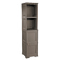 OMNIMODUS FURNITURE UNIT - 2 MODULES WITH WOOD-FINISH DOOR AND 2 SHELVING MODULES - 4