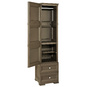 OMNIMODUS WARDROBE WITH 1 HANGING SPACE AND 1 INTERMEDIATE SHELF 2 SMALL DRAWERS  - 3