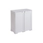 Simplex - 2 doors - 2 internal compartments (1 long shelf) - 3