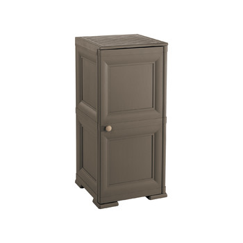 Omnimodus Furniture Unit - 2 Modules With Wood-finish Doors