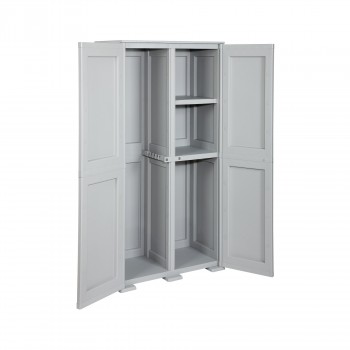 Simplex - 2 Doors - 4 Internal Compartments (1 Hanging Section, 1 Higt, 2 Low)