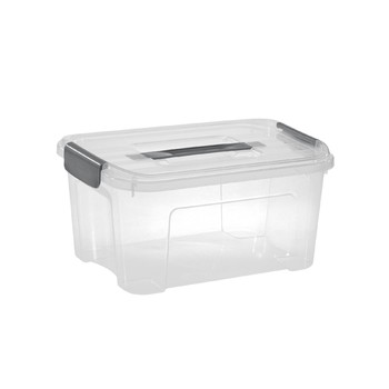 Combi Box With Lid With Handle And Clips | 13 L